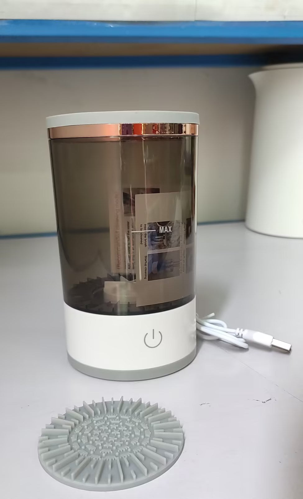 Electric Makeup Brush Cleaner – USB Automatic Brush Washing Machine
