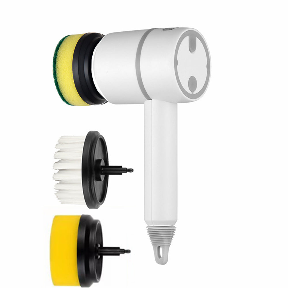 Electric Spin Cleaning Brush – Wireless Rechargeable Scrubber for Kitchen & Bathroom