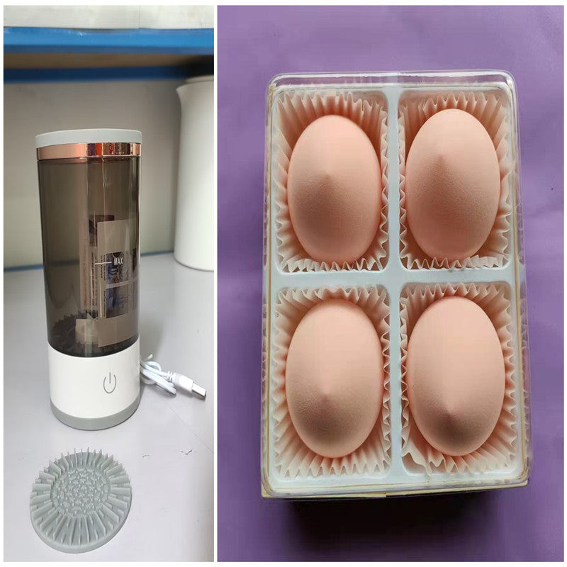 Electric Makeup Brush Cleaner – USB Automatic Brush Washing Machine