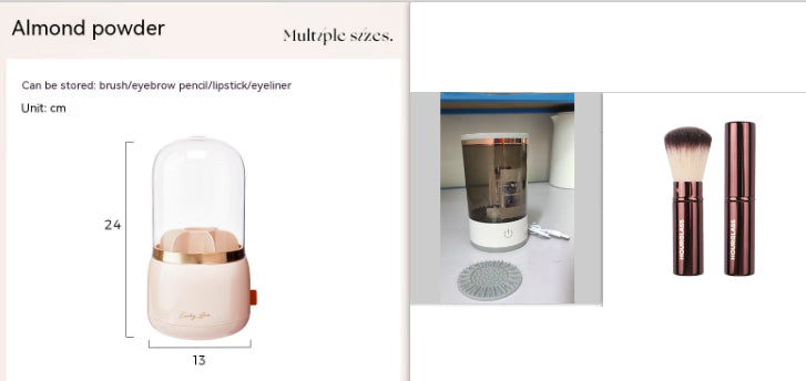 Electric Makeup Brush Cleaner – USB Automatic Brush Washing Machine