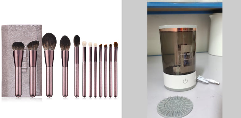 Electric Makeup Brush Cleaner – USB Automatic Brush Washing Machine