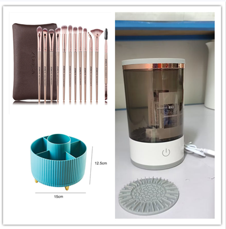 Electric Makeup Brush Cleaner – USB Automatic Brush Washing Machine