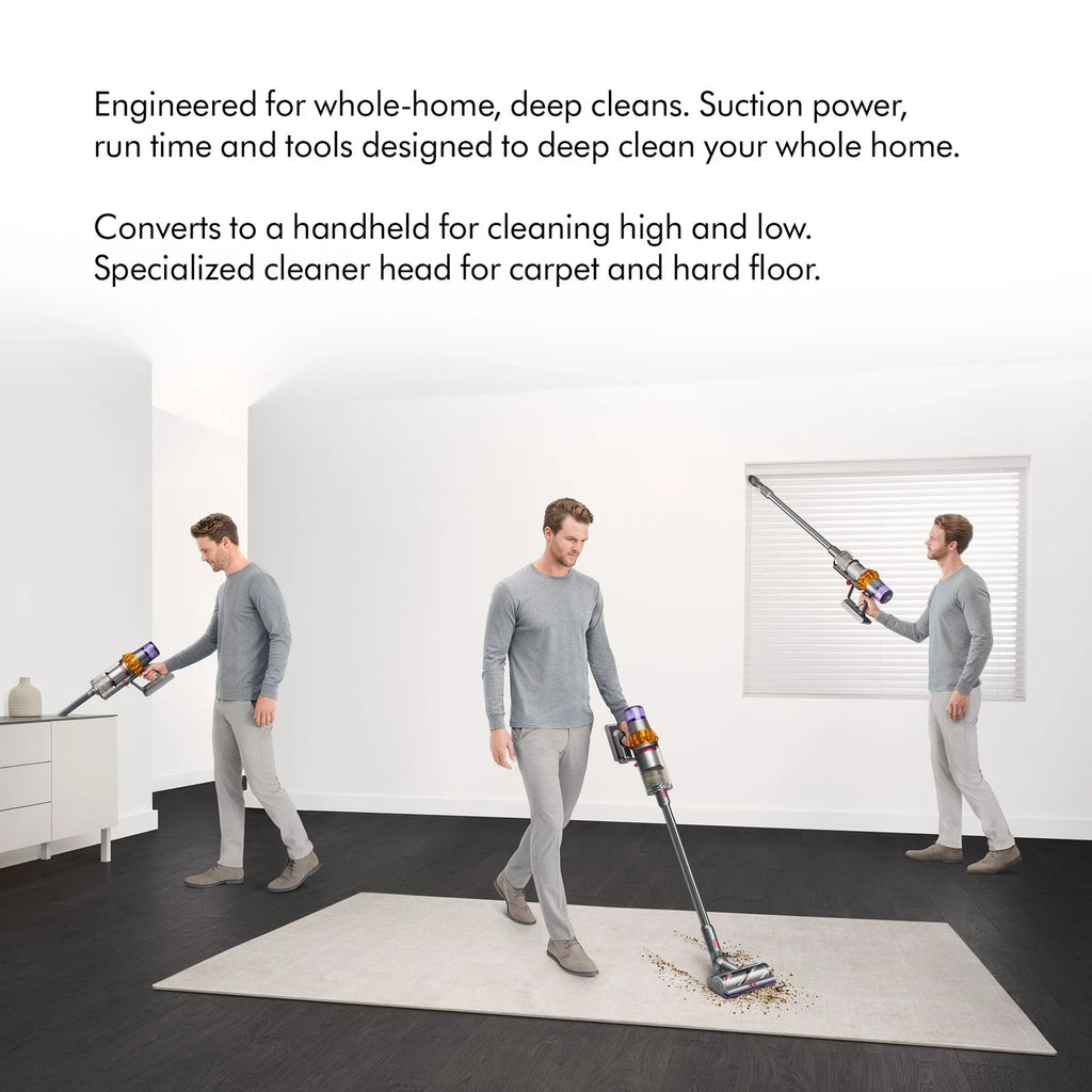 Dyson V15 Detect Total Clean Extra | Yellow/Nickel | Refurbished