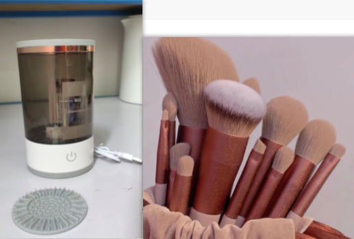 Electric Makeup Brush Cleaner – USB Automatic Brush Washing Machine