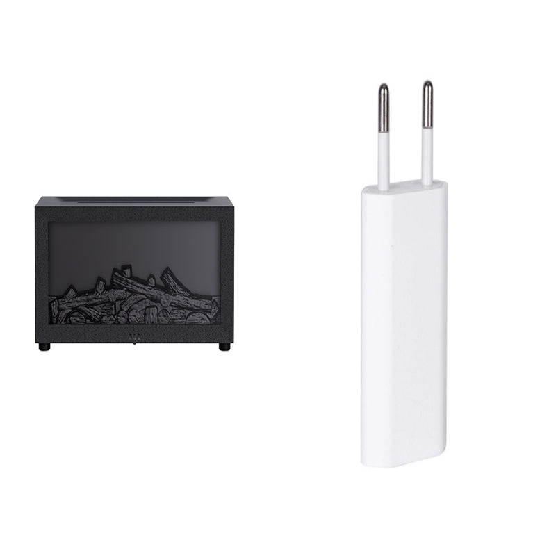 Flame Aroma Diffuser – LED Fire Effect Essential Oil Humidifier