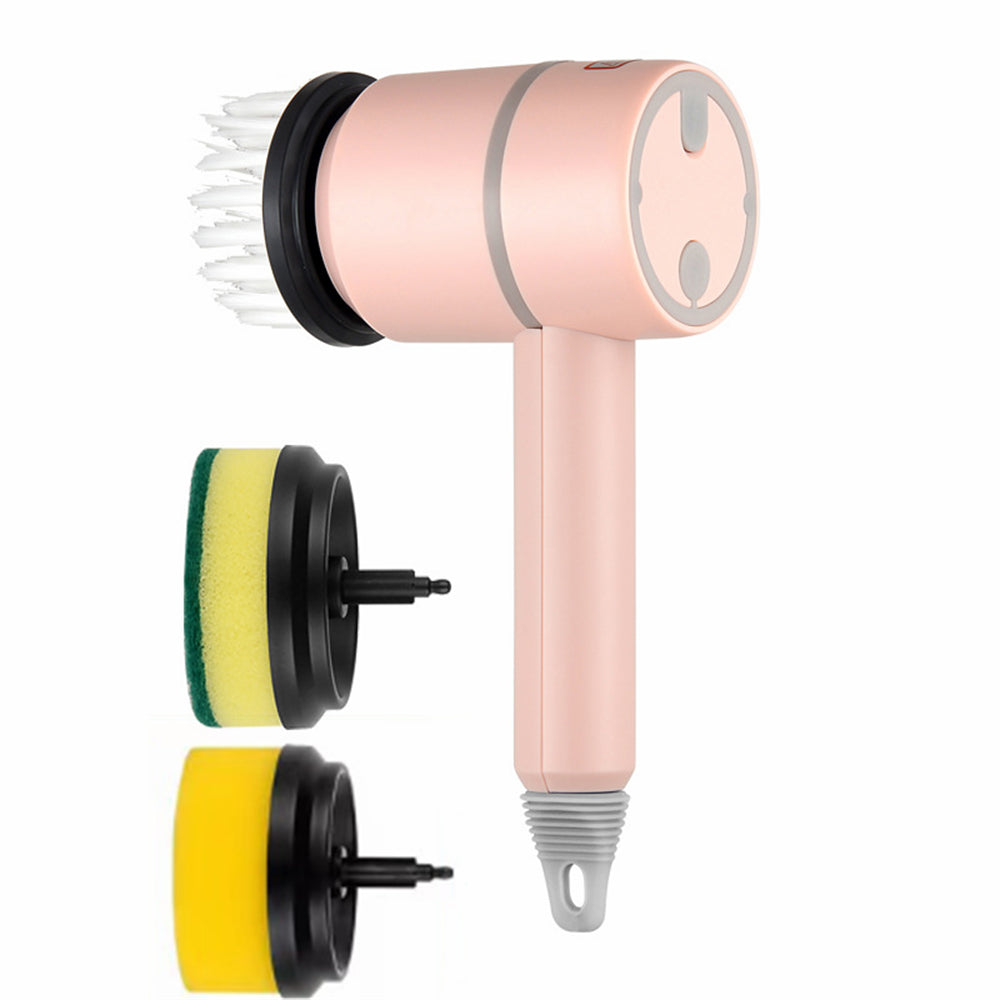 Electric Spin Cleaning Brush – Wireless Rechargeable Scrubber for Kitchen & Bathroom