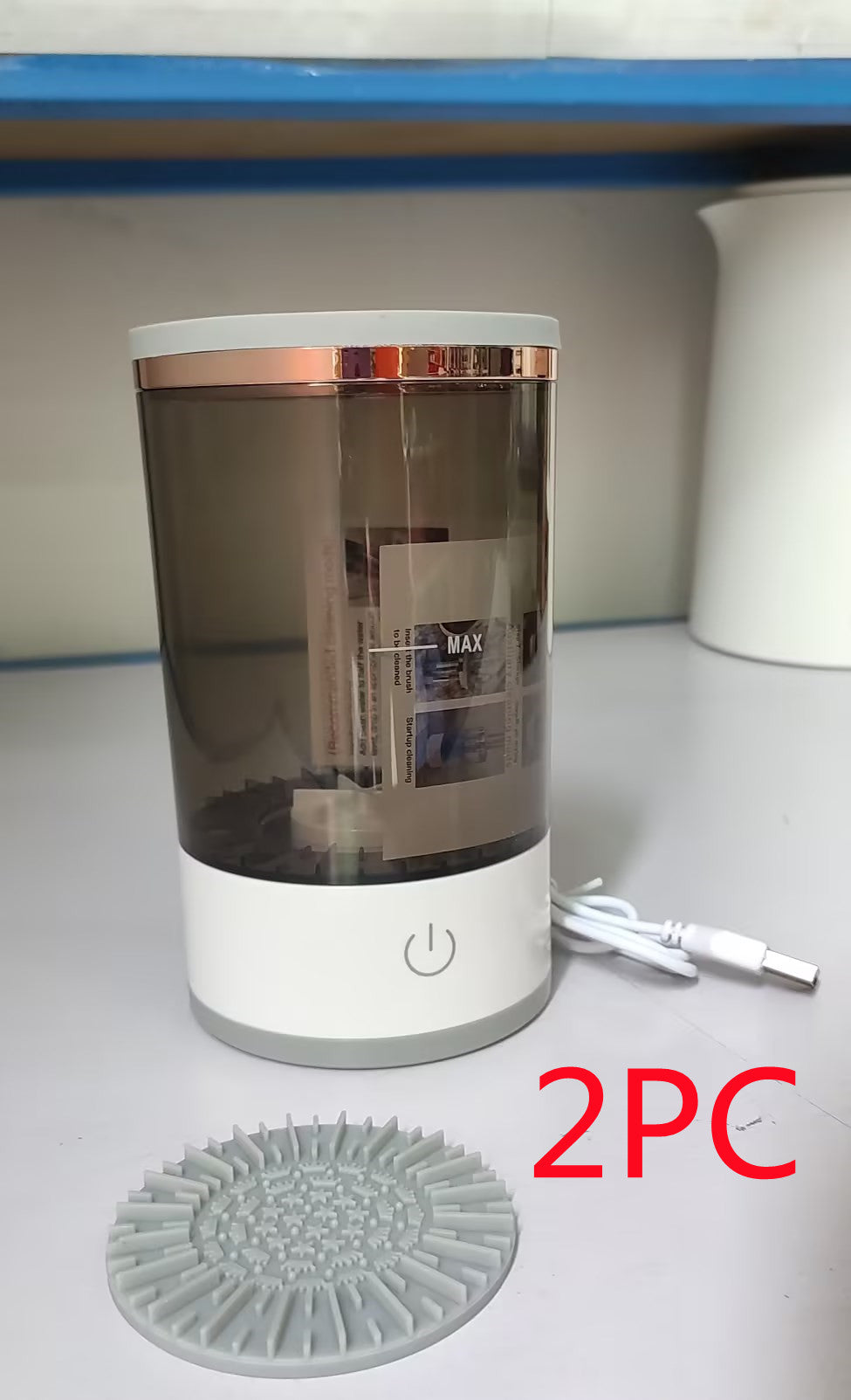 Electric Makeup Brush Cleaner – USB Automatic Brush Washing Machine