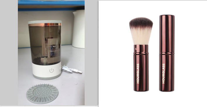 Electric Makeup Brush Cleaner – USB Automatic Brush Washing Machine