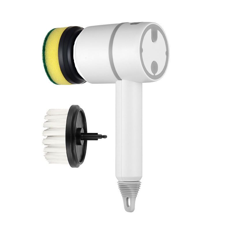 Electric Spin Cleaning Brush – Wireless Rechargeable Scrubber for Kitchen & Bathroom