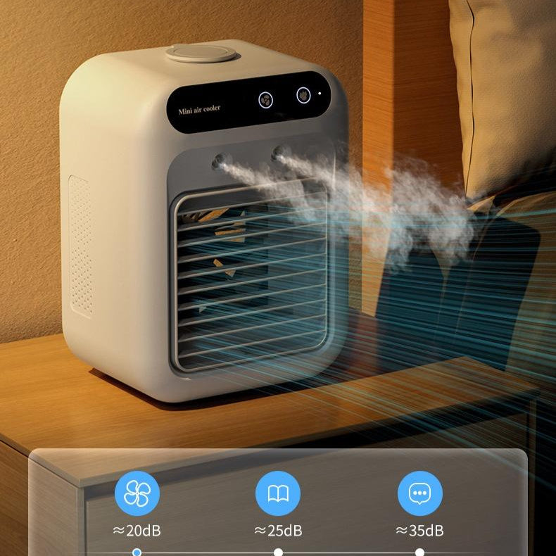 Portable Air Cooler Fan – Mini USB Water Cooling Fan for Room & Office