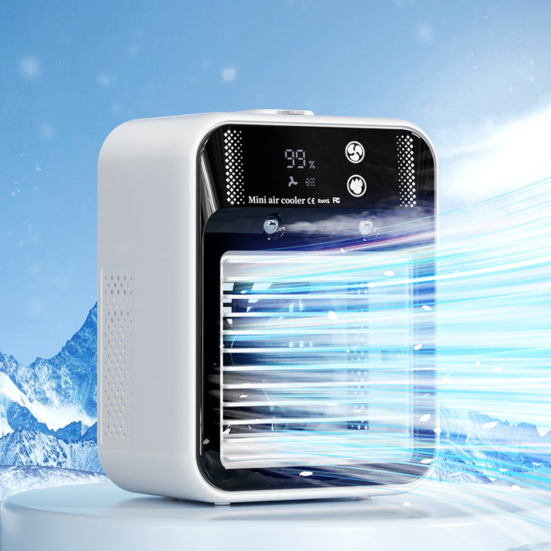 Portable Air Cooler Fan – Mini USB Water Cooling Fan for Room & Office