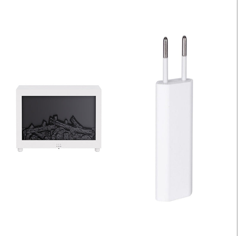 Flame Aroma Diffuser – LED Fire Effect Essential Oil Humidifier