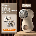 Electric Lint Remover – USB Rechargeable Fabric Shaver with LED Display